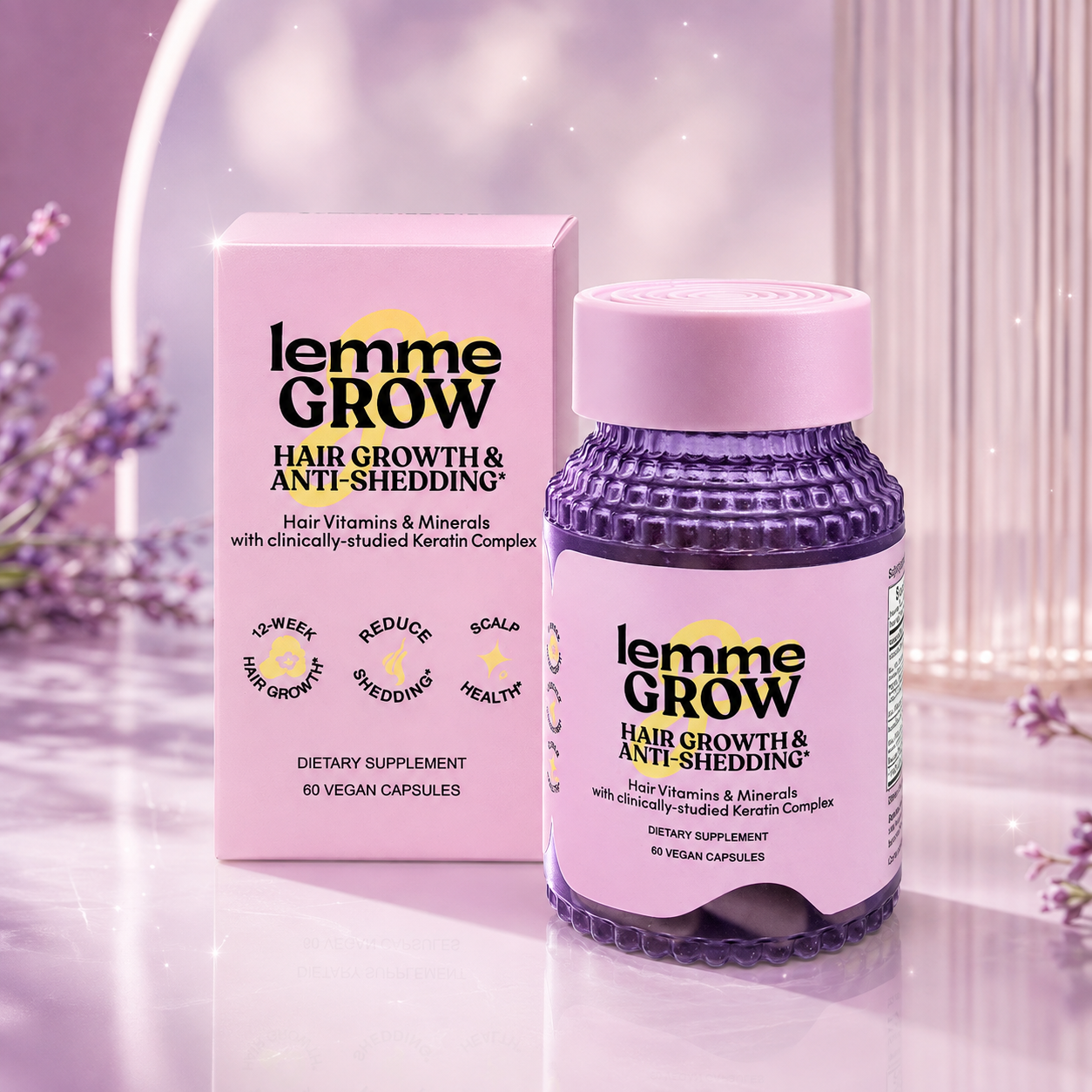 Lemme Grow - Vitaminas para Crecimiento Capilar